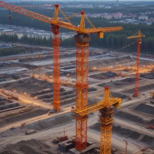 Башенные краны, мачтовые подъемники и дробильное оборудование в наличии на территории РФ